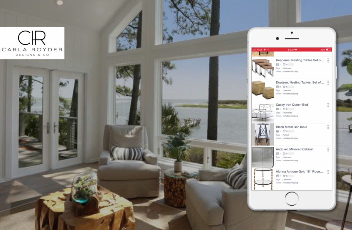 Sortly Carla Royder Design Inventory