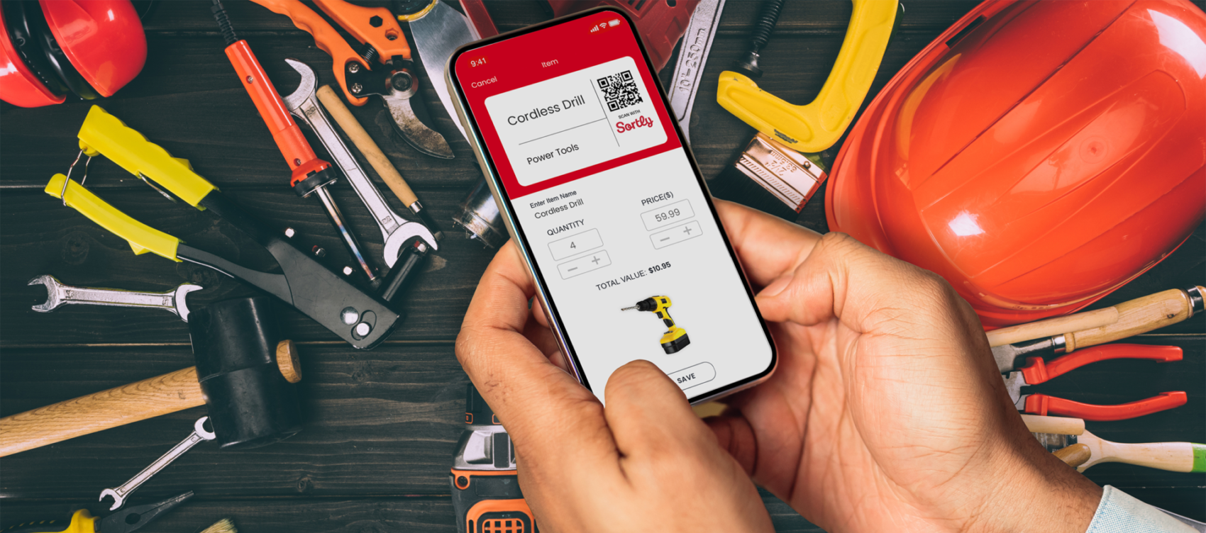 QR codes for construction