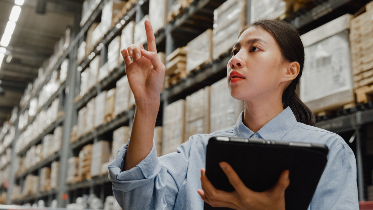 An employee performs an obsolete inventory audit.