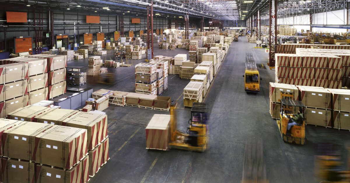 State of Inventory - warehouse floor