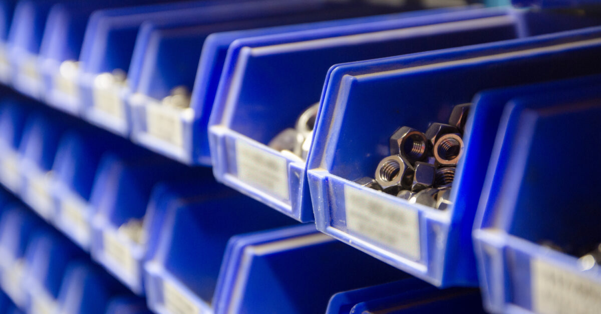 A tool checkout system helps businesses track assets.