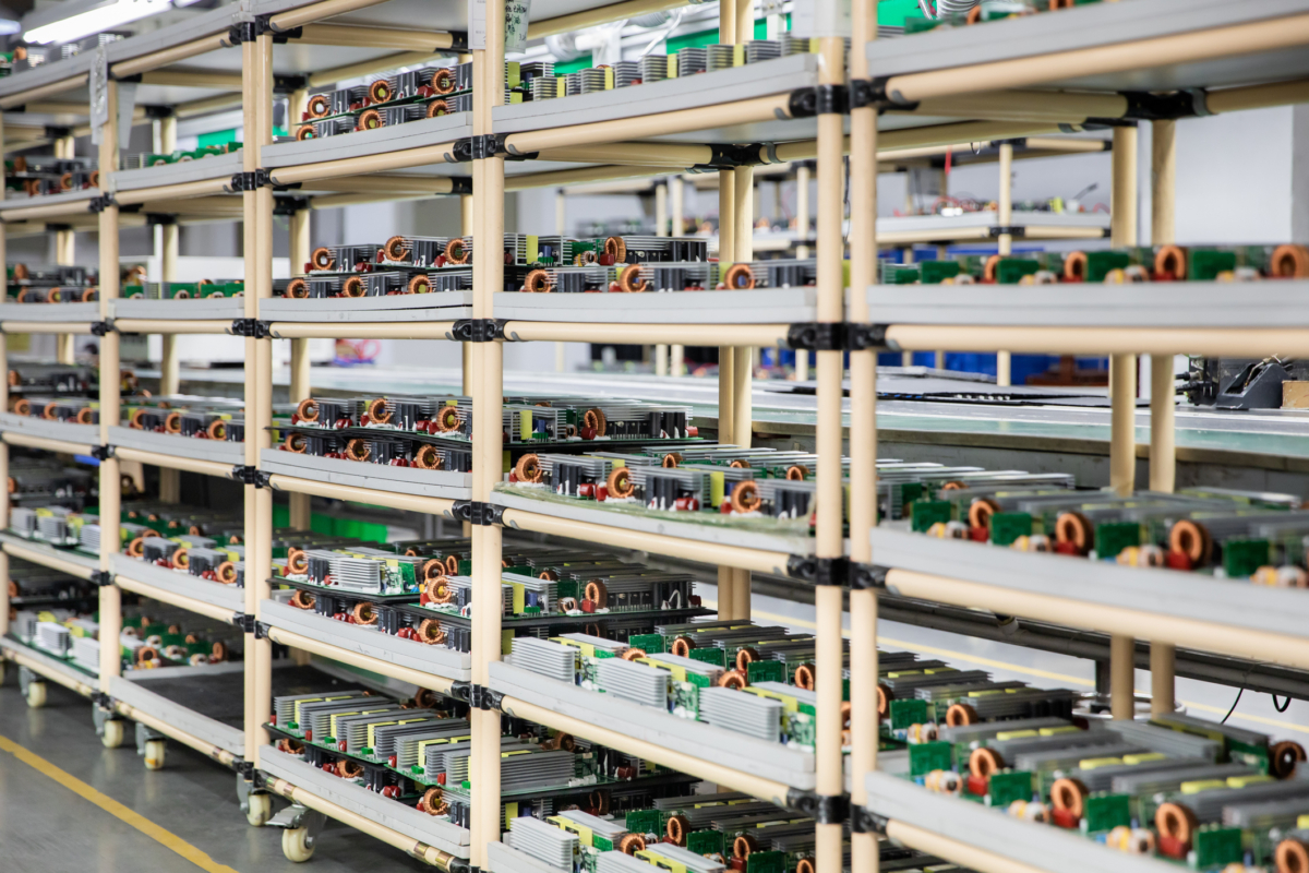 Electrical asset management is practiced in a storage facility.