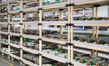 Electrical asset management is practiced in a storage facility.