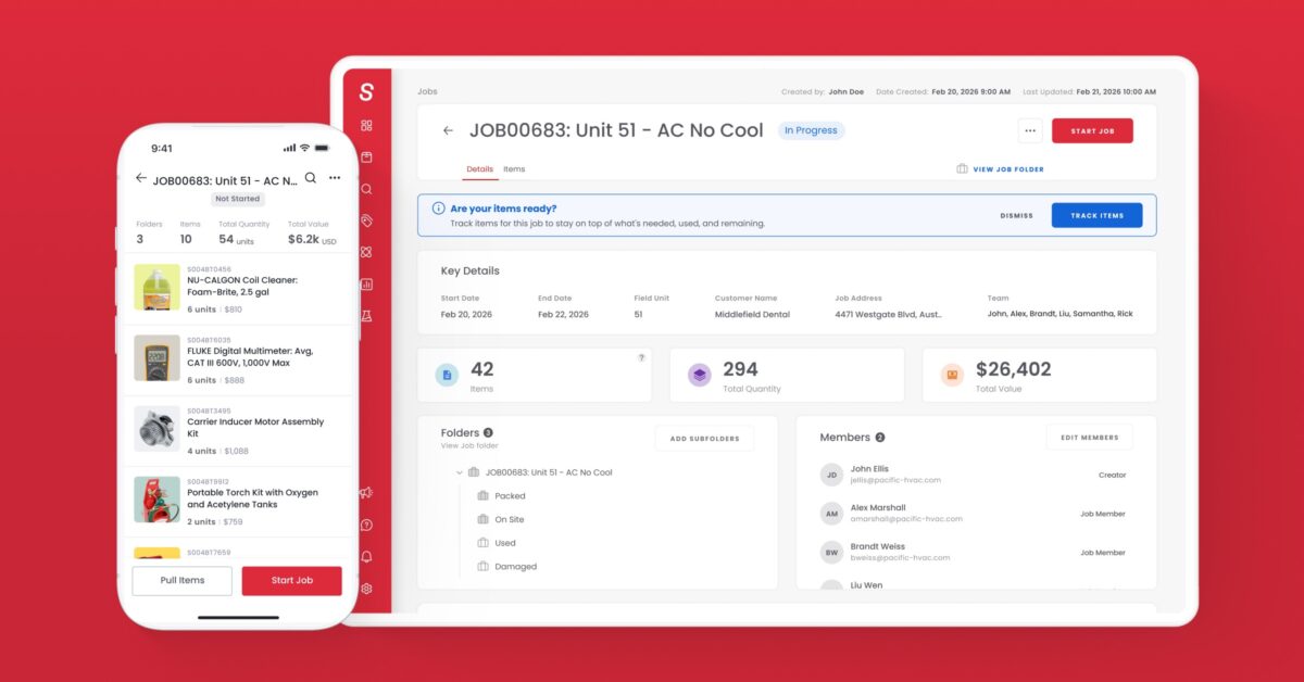 Sortly New Feature: Jobs