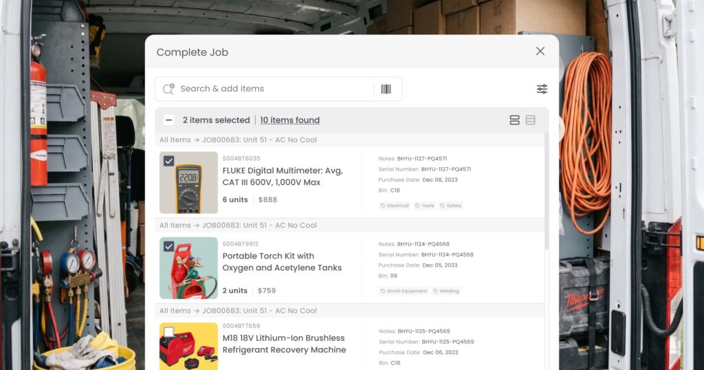 Sortly New Feature: Jobs